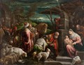 Adoración de los Reyes Magos Jacopo Bassano dal Ponte
